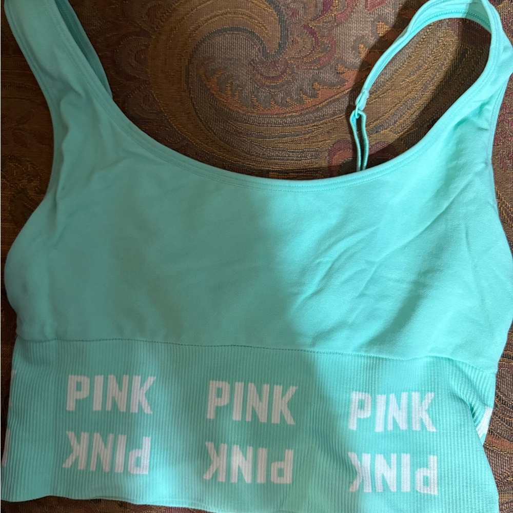 Victoria's Secret Tank Top in Aqua Blue